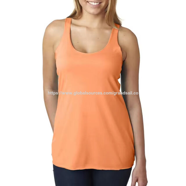 Melhor Preço Regata Feminina Sem Mangas em Algodão Respirável de Secagem Rápida, Roupa para Academia