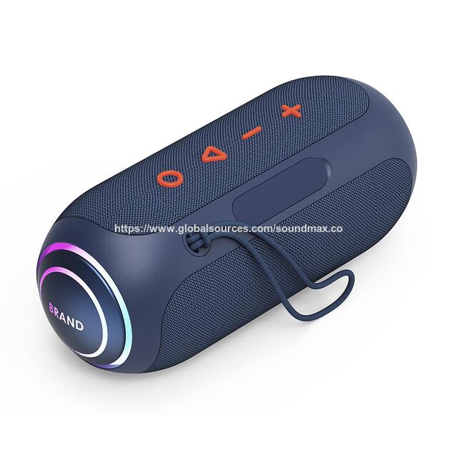 Altavoz Bluetooth Portátil para Exteriores 0DM IPX7 a Prueba de Agua, Gran Potencia, Estéreo, Graves Profundos