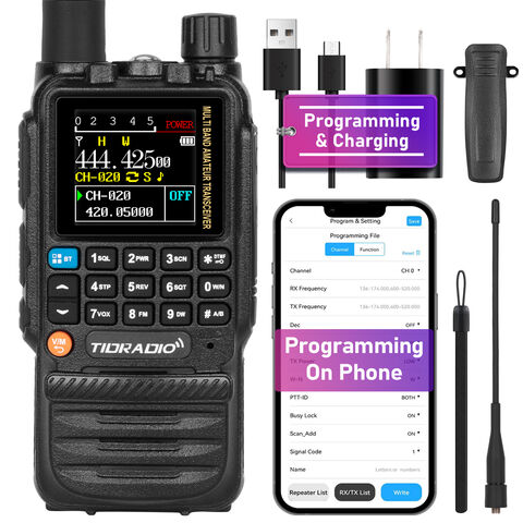 Tid Td-h3 5w Air Band Gmrs Frs Pmr446 Amateur Telsiz Walkie Talkie Two ...