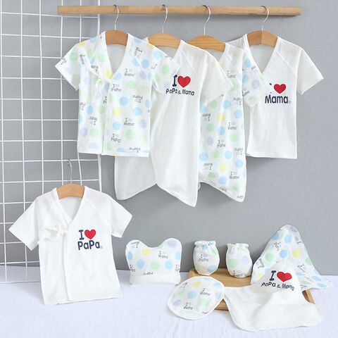 Pakaian dan aksesoris bayi katun, kotak hadiah bayi baru lahir yang serasi, set hadiah bayi for sale at factory direct price