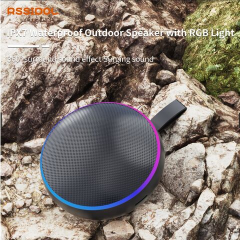 Ipx7 Waterproof Outdoor Speaker With Rgb Light-3, Waterproof Speaker ...