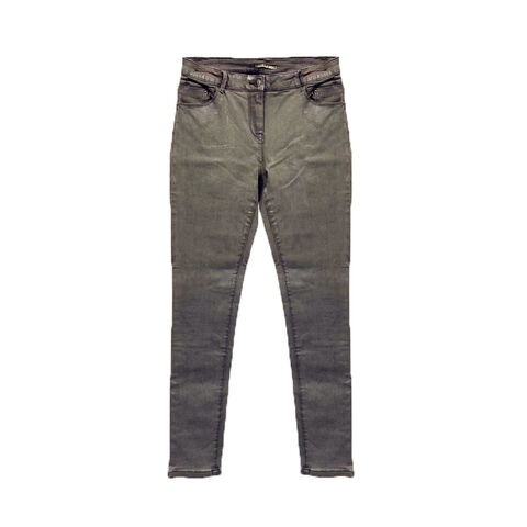 OEM Damenmode Lässige graue Baumwoll-Denim-Hosen Jeans für den täglichen Gebrauch for sale at factory direct price