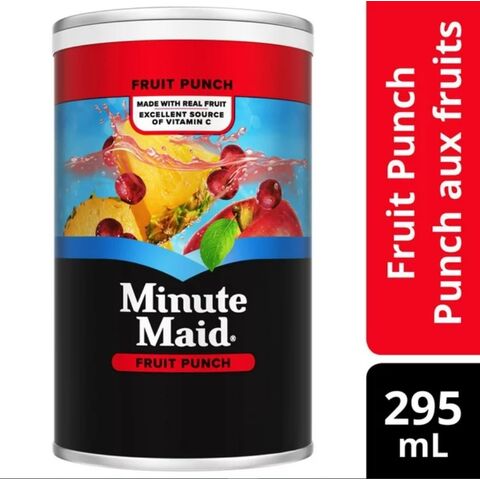 Minute Maid Berry Punch 200ml Minute Maid Fruit Punch 295ml Minute