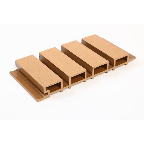 Outdoor partition wall board brick cladding fluted decorative exterior wpc wall panel