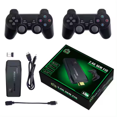 Usb Game Stick 32gb 64gb Gaming Console Built-in 10000 Games For Ps1 Hd ...