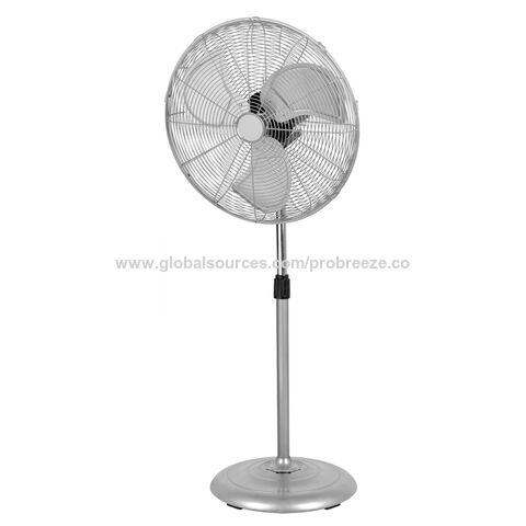 Neuer 2024er Stil, 50 cm (20 Zoll) großer, oszillierender, elektrischer Gewerbe- und Industrie-Standventilator mit hochwertigem Motor