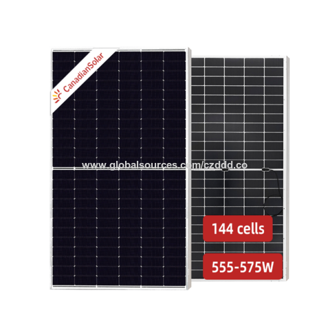 Canadian Solar Topbihiku6 N-type Topcon Bifacial Solar Module 570w 575w ...