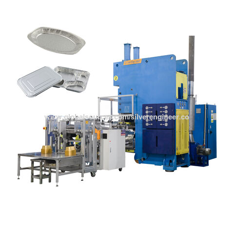 Automatic Aluminum Foil Takeout Container Disposable Baking Aluminum ...