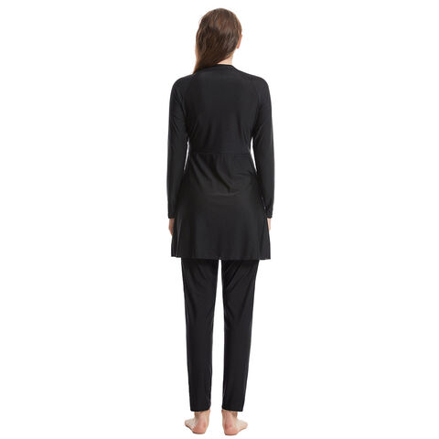 Burkini Women Modest Bikini Muslim Swimwear Women Modest Patchwork