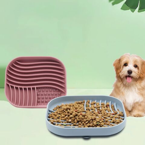 Buy China Wholesale Wholesale Slow Feeder Dog Bowl Silicone Pet Feeding