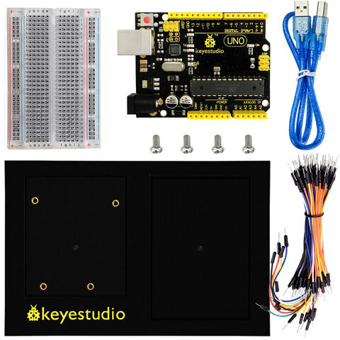 Keyedio UNO motherboard 400 lubang breadboard (tanpa kemasan) baki eksperimental 65 garis roti kabel USB for sale at factory direct price