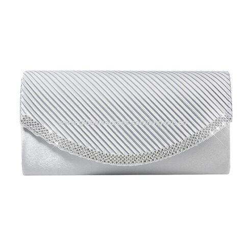 Luxury evening bags clutch Mesh rhinestone Diamond Clutch bags square evening women handbags