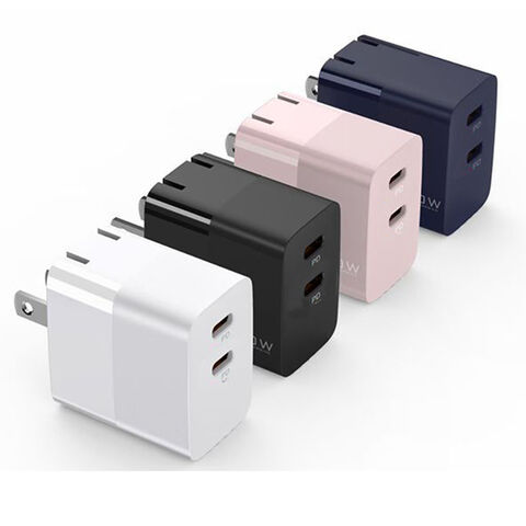 Dual Usb-c Pd Gan Wall Charger 65w - China Wholesale Gan Charger $11.02 ...