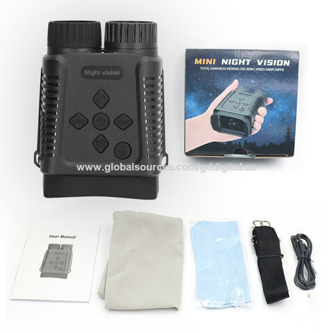 Kleine leichte Nachtsicht brille für Erwachsene in voller Dunkelheit 2,4 ''LCD 7 Infrarot licht einstellbare Militär nacht ferngläser for sale at factory direct price