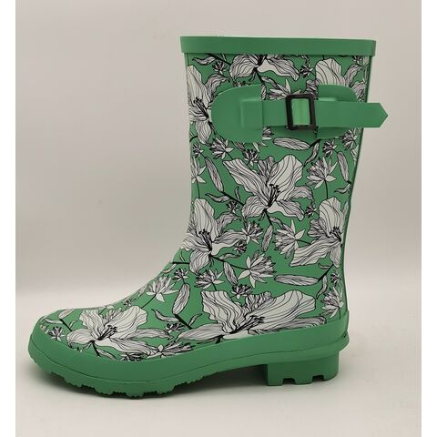 Rubber Embellished Rain Boot main image 1