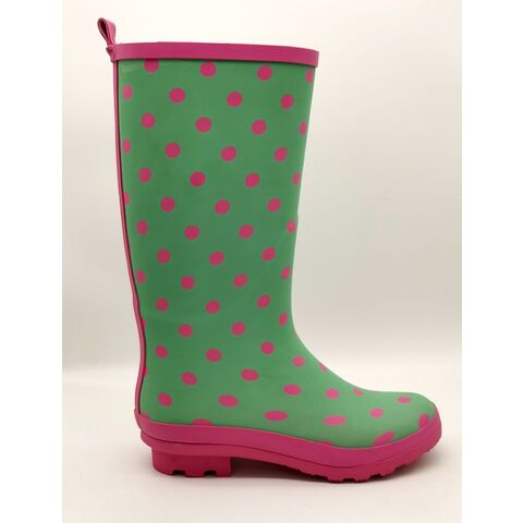 Rubber Embellished Rain Boot
