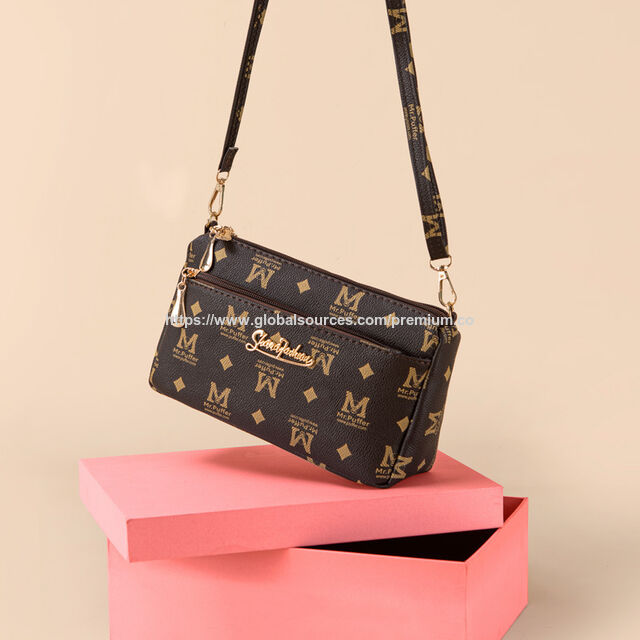 Wholesale New Crossbody Bag Fashion Retro Shoulder Bag PU Leather Handbags for Women