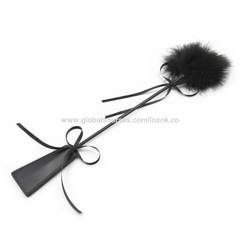 Wholesale Couple Bdsm Product Sex Toys Play Game Durable Feather Tickler Pu  Leather Slapper Whips, Whips, Bondage Sm Whip, Sex Toys - Buy China  Wholesale Whips $1.1
