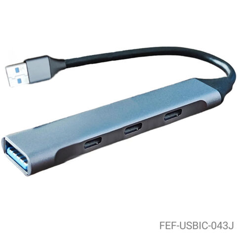 Alta calidad FEF USB3.0 macho a USB hembra Hub 4 puertos for sale at factory direct price