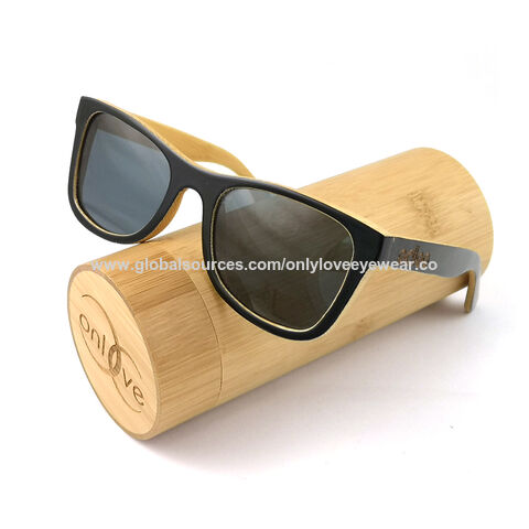 Stained Bamboo Sunglasses Men Bamboo Sunglasses Designer Bamboo