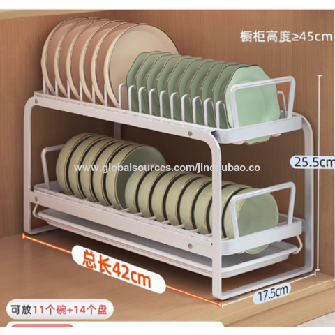 Bulk Buy China Wholesale Wholesale Dish Racks 2-tier Sliding Rail Pull ...