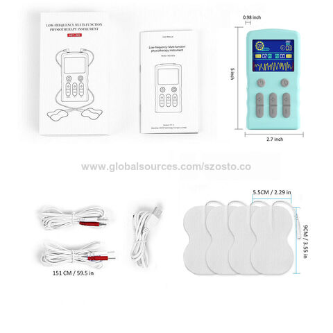TruTENStronic TX236 TENS Unit Massager – 36 Modes Electric Pulse Therapy For Full Body Pain Relief (EMS & PMS Combo)