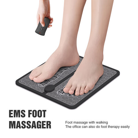 Ems Foot Massager Foldable Feet Calves Massage Mat For Muscles