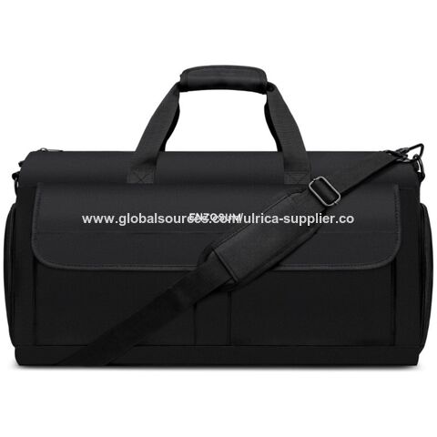 Bolsa de viaje para ropa, bolsa grande para trajes, bolsa de mano para ropa de hombre, bolsa de equipaje convertible con compartimento para zapatos for sale at factory direct price