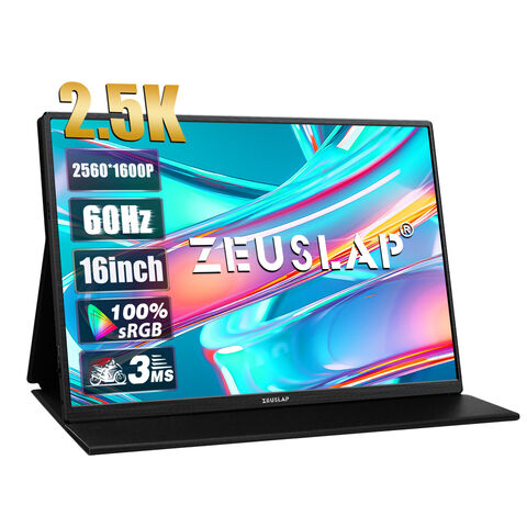 شاشة عالية الدقة HDMI USB-C للكمبيوتر المكتبي للألعاب، شاشة LCD بدقة 2.5K UHD للعمل واللعب for sale at factory direct price