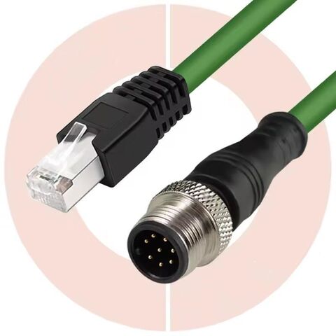 Buy China Wholesale M12 Male To Rj45 Adapter Acode Xcode M12 Dcode To ...