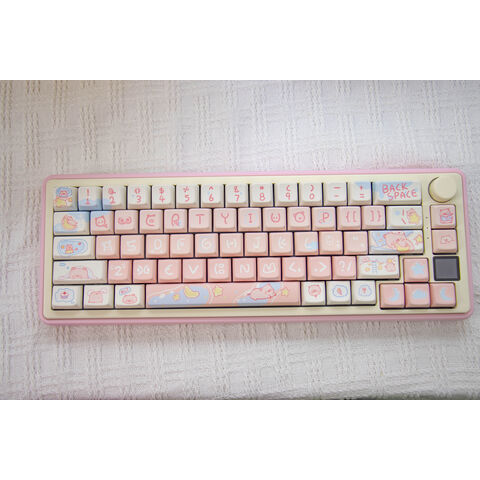 Clavier gaming mécanique RGB à 3 moules, clavier de bureau, souris sans fil, souris filaire