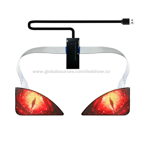 Winking Eyes Led Panel Display Led Angel Eyes Blinking Screen App