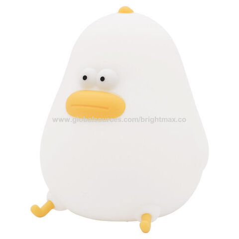 Lámpara Nocturna de Silicona con Forma de Pollo Gordo, Carga USB, Temporizador, Sensor Inteligente para Alimentación y Cuidado del Bebé for sale at factory direct price
