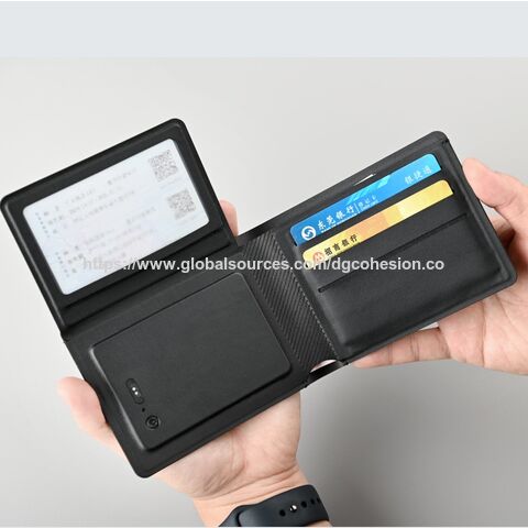 Dompet Kustom Baru dengan Pelacak GPS, Dompet Koin Harian, Tempat Kartu yang Kompatibel dengan Aplikasi Find My, Langsung dari Pabrik