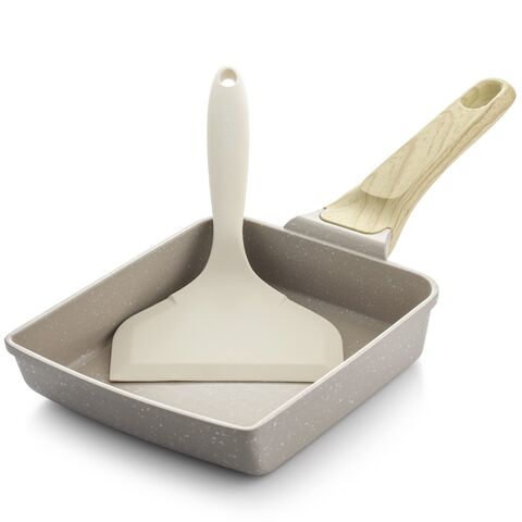 Poêle à Grill en Céramique Antiadhésive Rangement Cuisine - Non Toxique - Compatible Four & Tous Feux for sale at factory direct price