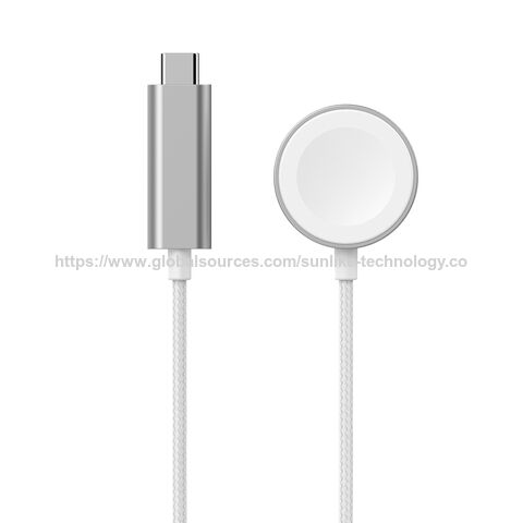 Carregador Sunlike para Apple Watch, módulo original Apple, carregamento rápido de 5W para Apple Watch, ideal para viagens
