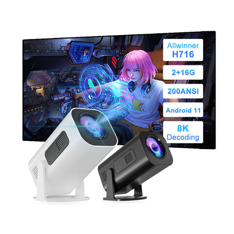 Hp330 Led Projector Home Cinema 1080p Android 11 Projector Wifi 200 ...