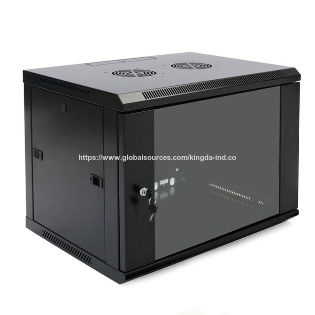 Gabinete de red SPCC para montaje en pared de 19 pulgadas, 4U 6U 9U 12U, rack de servidor de red for sale at factory direct price