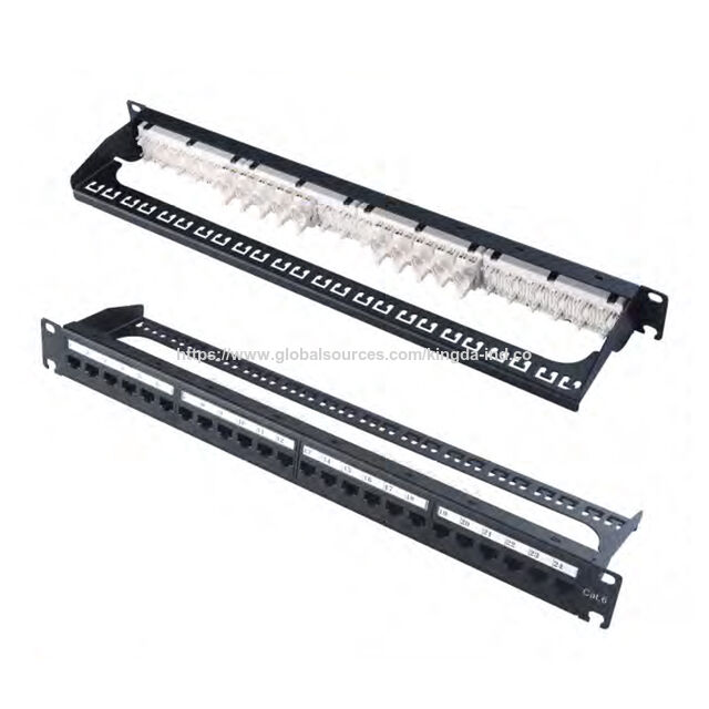 Panel de Parcheo Cat6a Cat6 UTP de 24 Puertos 1U de 19 pulgadas sin herramientas, alta calidad a precio de fábrica for sale at factory direct price