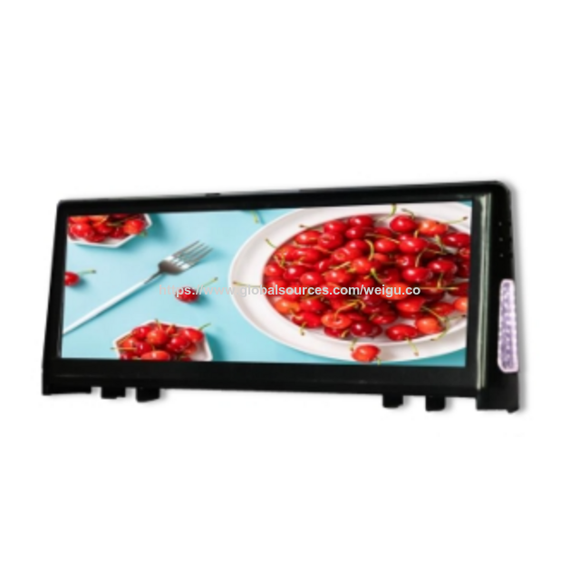 Outdoor Led Display Flexible Car Signage Hd Led Panel Brightness High ...