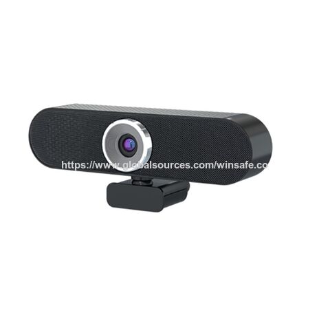 Cámara Web 4K con Encuadre Automático para Videoconferencias, Sistema EPTZ, Enfoque Automático, USB Tipo C, para PC, Webinars, TV, Pantalla Táctil, Altavoz y Micrófono