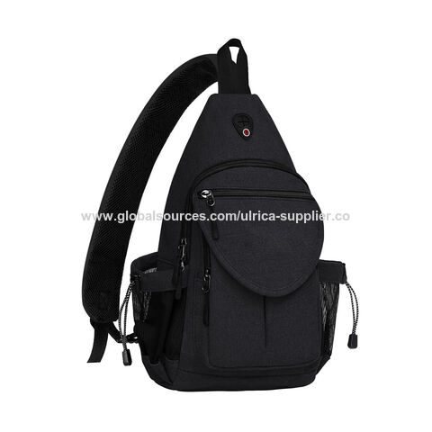 Bolso de Pecho Bandolera Personalizado Antirrobo, Mochila Cruzada de Lona para Senderismo, Bolso de Viaje para Mujer