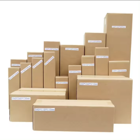 Hersteller Benutzerdefiniertes Logo Recycelbarer Papierkarton Umzug Bedruckter Mailing Verpackung Lieferung Versand Wellpappkarton