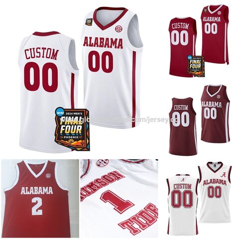 2024 Ncaa Final Four Alabama Crimson Tide Basketball Jersey
