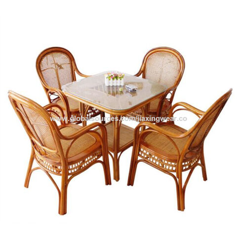 Best Quality Modern Rattan Dining Table And Chair Set - Expore China ...