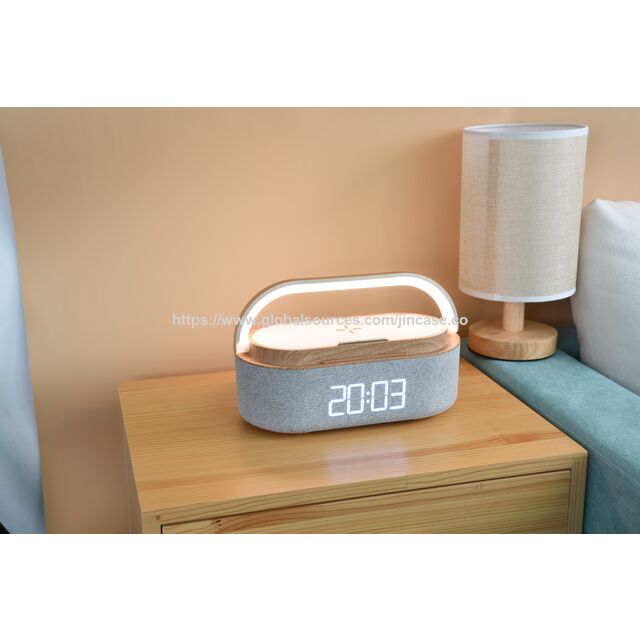 Speaker Bluetooth Portabel 10W, Speaker Nirkabel Sejati, Stereo, Efek Suara, Speaker Lampu Malam