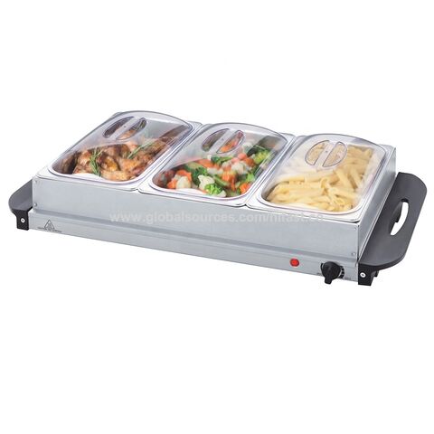 Aquecedor Elétrico de Alimentos Portátil, Servidor de Buffet em Aço Inoxidável para Catering, Equipamentos para Hotéis for sale at factory direct price