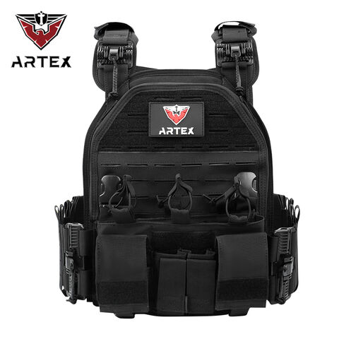 Gilet Tactique Lixada Militaire - Molle, Poches Multiples, Réglable Homme/Femme