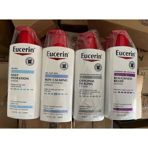 Authentic Eucerin Roughness Relief Lotion - Full Body Lotion For Extremely Dry, Rough Skin - 16.9 Fl. Oz. Pump Bottle for sale for sale at factory direct price