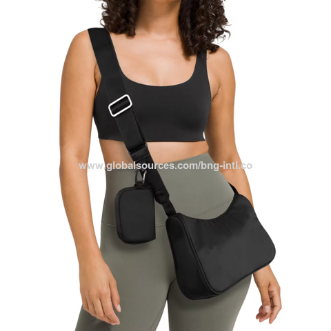 Custom Waterproof Women Shoulder Bag Ladies Nylon Fashion Yoga Gym